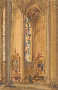 Interior of a Gothic Church