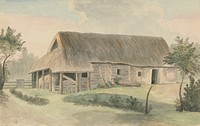 Thatched-roof Barn