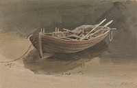 A Rowing Boat by Hugh William Grecian Williams