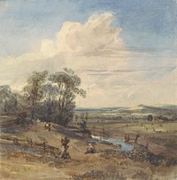Landscape after Wynants (in the Louvre)