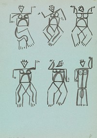 Six Studies of Dancing Figures 