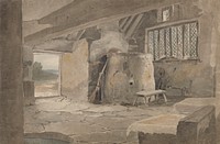 Study of a Cottage Interior