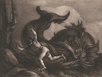 Jonah Escaping from the Mouth of the Whale