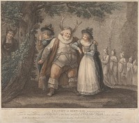 Falstaff at Hern's Oak - "Merry Wives of Windsor," Act V, Scene V