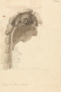 Gateway to a House in Ancona by Sir Robert Smirke the younger