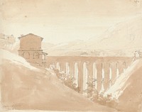 Aqueduct at Spoleto by Sir Robert Smirke the younger