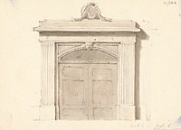 Study of a Stone Mausoleum by Sir Robert Smirke the younger