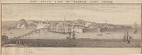The South View of Berwick Upon Tweed by Samuel Buck and Nathaniel Buck