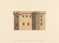 Cluny Castle, Aberdeenshire, Scotland: Elevation