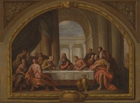 Sketch for 'The Last Supper,' St. Mary's, Weymouth