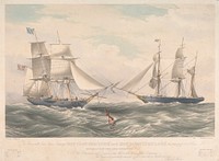 The Hon. East India Company's Brig 'Guide' and the Iron Barque 'John Laird'
