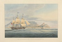 The 'Jessie' and 'Eliza Jane' in Table Bay, Cape of Good Hope, 1829