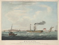 Margate with the Venus Steam Packet Entering the Harbour