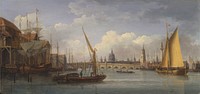 London Bridge, with St. Paul's Cathedral in the distance