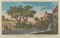 A View of the Water Mill near Lewisham in Kent