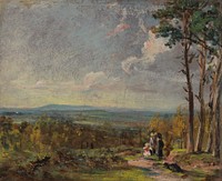 Hampstead Heath Looking Towards Harrow by John Constable