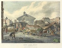 Covent Garden Market in the Year 1815