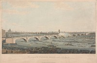 The Opening of the Waterloo Bridge on the 18th June 1817