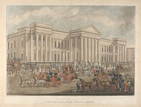 The Royal Mail's departure from the General Post Office, London