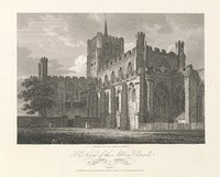 South East View of the Abbey Church, St. Albans, Hertsfordshire, Outer Suburb - North