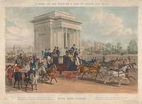 Scenes on the Road, or a Trip to Epsom and Back, Hyde Park Corner