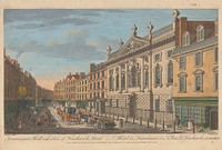 Ironmonger's Hall with a View of Fenchurch Street