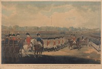 His Majesty Reviewing the Armed Associations on the Fourth of June 1799 in Hyde Park