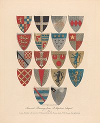 Armorial Bearings from St. Stephen's Chapel