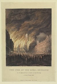 The Fire at the Royal Exchange