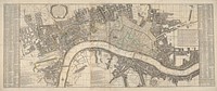 A New and Exact Plan of the City of London and Suburbs thereof....1739