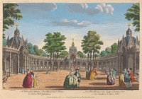 A View of the Chinese Pavillions and Boxes in Vauxhall Gardens