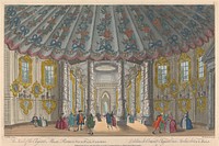 The Inside of the Elegant Music Room in Vauxhall Gardens