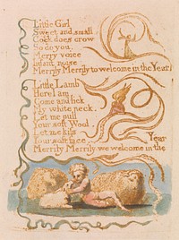 Songs of Innocence, Plate 26, "Spring" (Bentley 23)