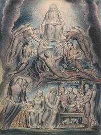 Satan before the Throne of God (after William Blake) 