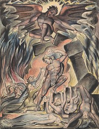 The Destruction of Job's Sons (after William Blake) 