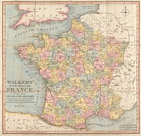 Walkers' tour through France. Being a new geographical game, containing many interesting particulars of the present state of the principal cities, towns, villages, mountains, rivers, &c. in that kingdom.