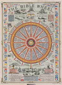 The bible wheel : for sailors of all nations / designed by W.C.M.