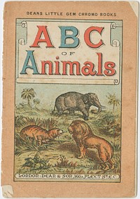 ABC of animals.