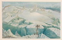 Scenes from the snow-fields; being illustrations of the upper ice-world of Mont Blanc, from sketches made on the spot in the years 1855, 1856, 1857, 1858; with historical and descriptive remarks, and a comparison of the Chamonix and St. Gervais routes. By Edmund T. Coleman ... The views lithographed and printed in colours by Vincent Brooks.