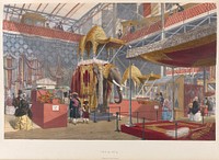 Dickinsons' comprehensive pictures of the Great Exhibition of 1851, from the originals painted for H.R.H. Prince Albert, by Messrs. Nash, Haghe, and Roberts, R.A. ...