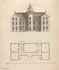 Chinese and Gothic architecture properly ornamented : being twenty new plans and elevations, on twelve copper-plates : containing a great variety of magnificent buildings, accurately described : as also, several of a smaller kind elegantly design'd, with all necessary offices, of great strength, easy construction, and graceful appearance : scales are annexed, and regular estimates are made for each design : the whole carefully calculated by the great square : with instructions to workmen, &c. in several pages of letter-press : intended as an improvement of what has been published of that sort / correctly engraved from the designs of William and John Halfpenny, architects ; published according to act of Parliament, April 24, 1752.