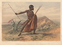 Pen & pencil reminiscences of a campaign in South Africa / by Thomas J. Lucas ... ; illustrated with beautiful colour-tinted lithographs.