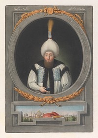 A series of portraits of the emperors of Turkey : from the foundation of the monarchy to the year 1815 : engraved from pictures painted at Constantinople : commenced under the auspices of Sultan Selim the Third, and completed by command of Sultan Mahmoud the Second : with a biographical account of each of the emperors / By John Young.