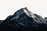 Mountain landscape during winter image element 