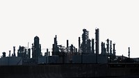 Oil refinery plant image
