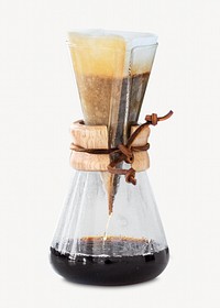Drip coffee isolated image
