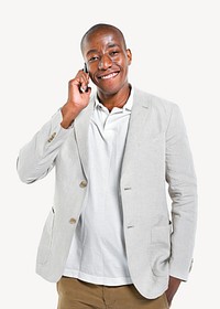 African American man isolated image