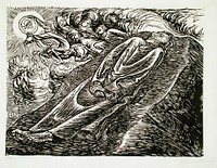 Death on horseback by Ernst Barlach