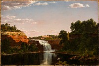 Lower Falls, Rochester by Frederic Edwin Church