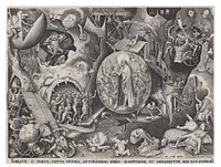 Christ's Descent into Limbo by Pieter van der Heyden, Pieter Bruegel the Elder and Hieronymus Cock